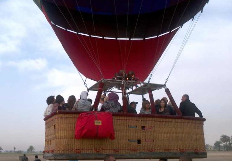 Hot Air Balloon in Luxor Hot Air Balloon in Luxor