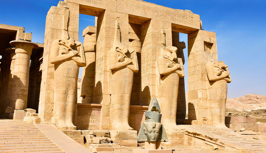 The Ramesseum Temple: A Majestic Testament of Ancient Egypt's Power and Grandeur